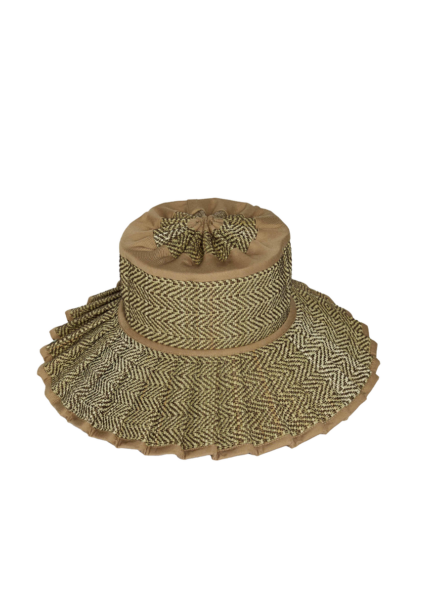 Pleated CAPRI Sun Hat – LOVE BINETTI