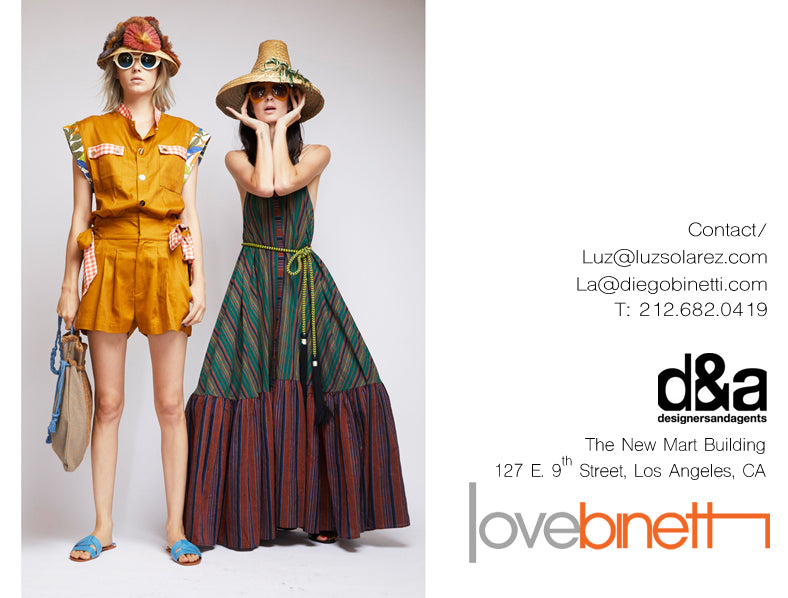Spring/ Summer 19 Love Binetti Pret-a-Porter Collection