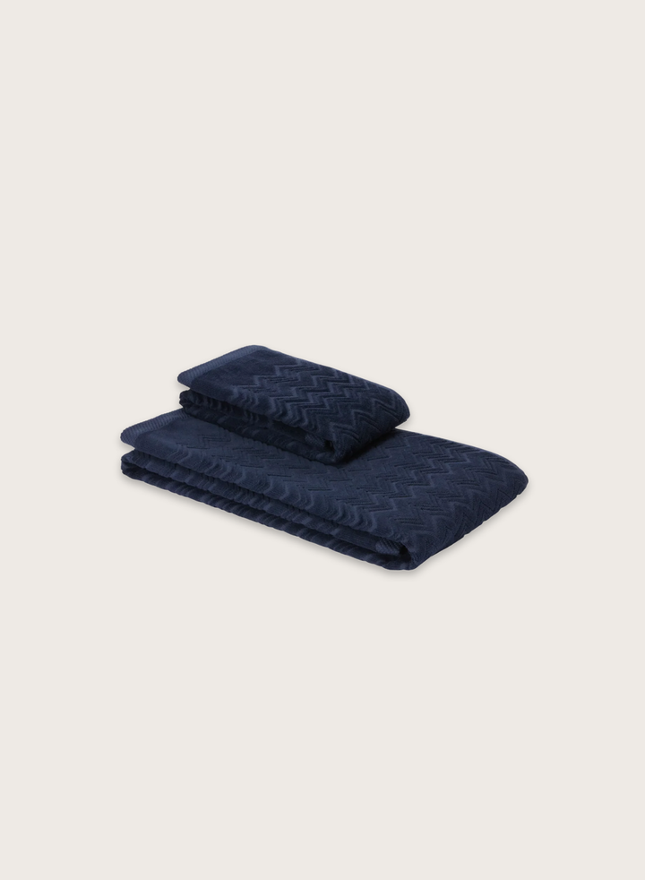 Zig Zag CHALK Bath Towel