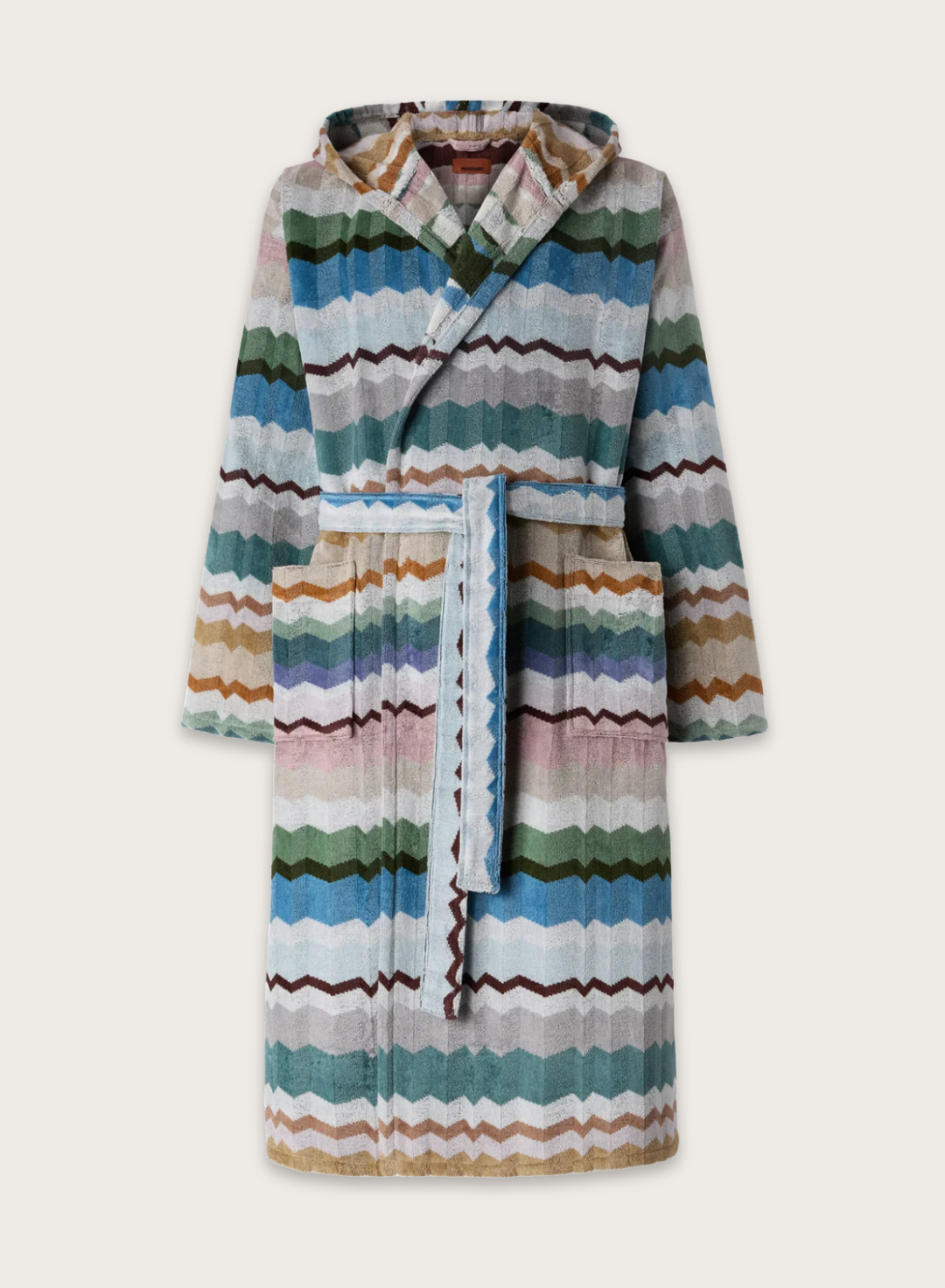 Chevron EVA Hooded Bath Robe