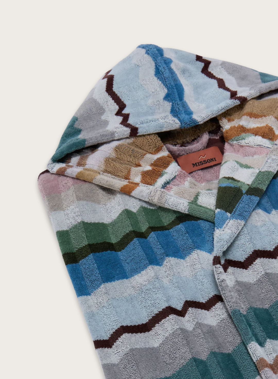 Chevron EVA Hooded Bath Robe