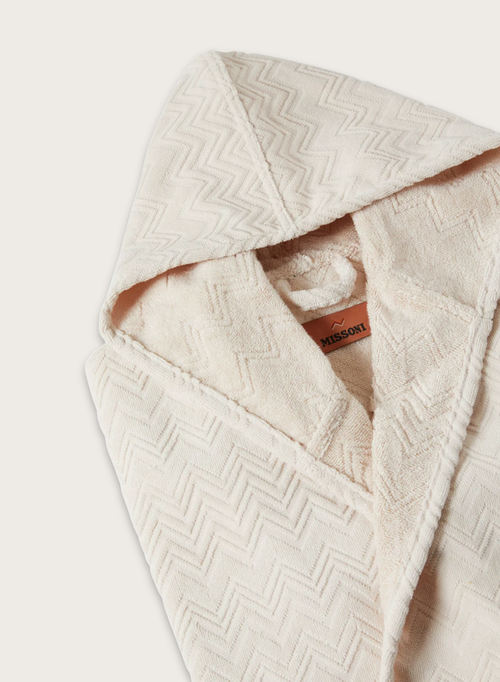 Zig Zag CHALK Bath Robe