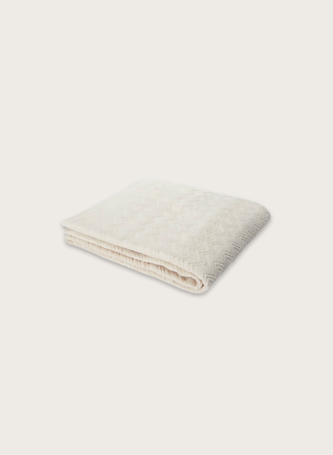 Zig Zag CHALK Bath Towel