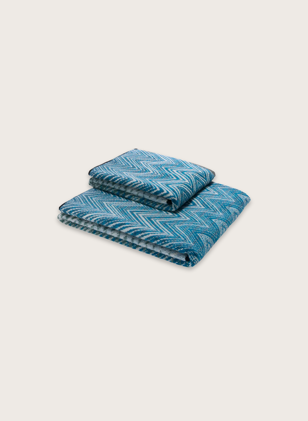 Chevron STONE Bath Towel