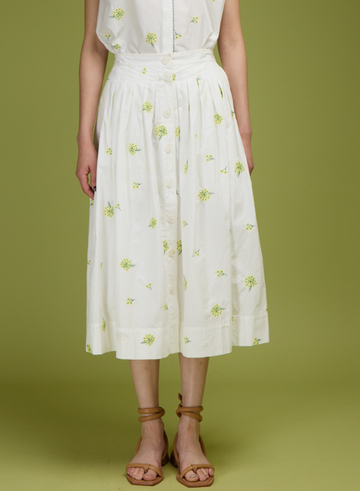 Embroidered CARLA Skirt