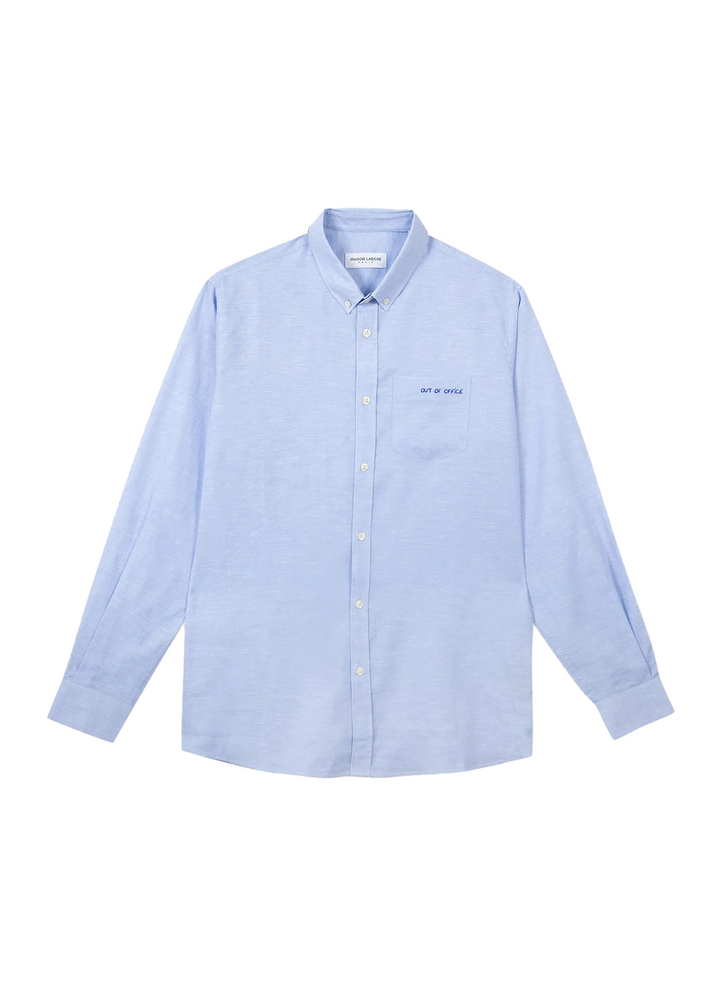 Striped CARNOT Collared Shirt