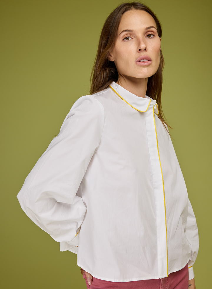 Piped MARTINE Blouse