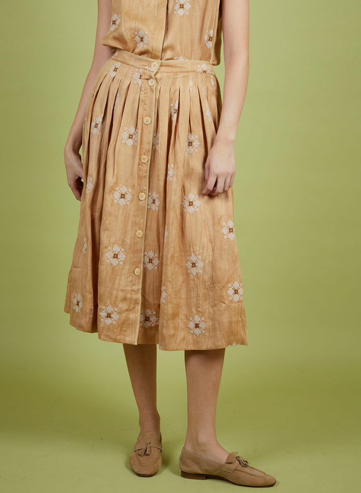 Embroidered GEMMA Skirt