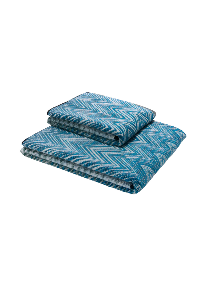 Chevron STONE Bath Towel