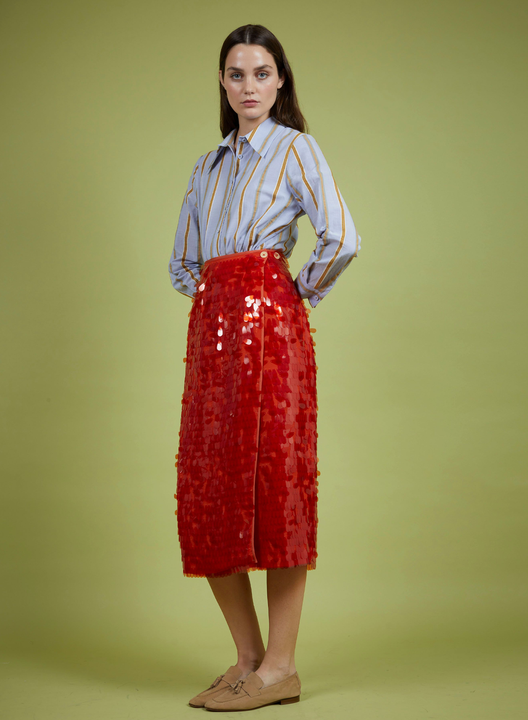 Sequin BLAZE Skirt