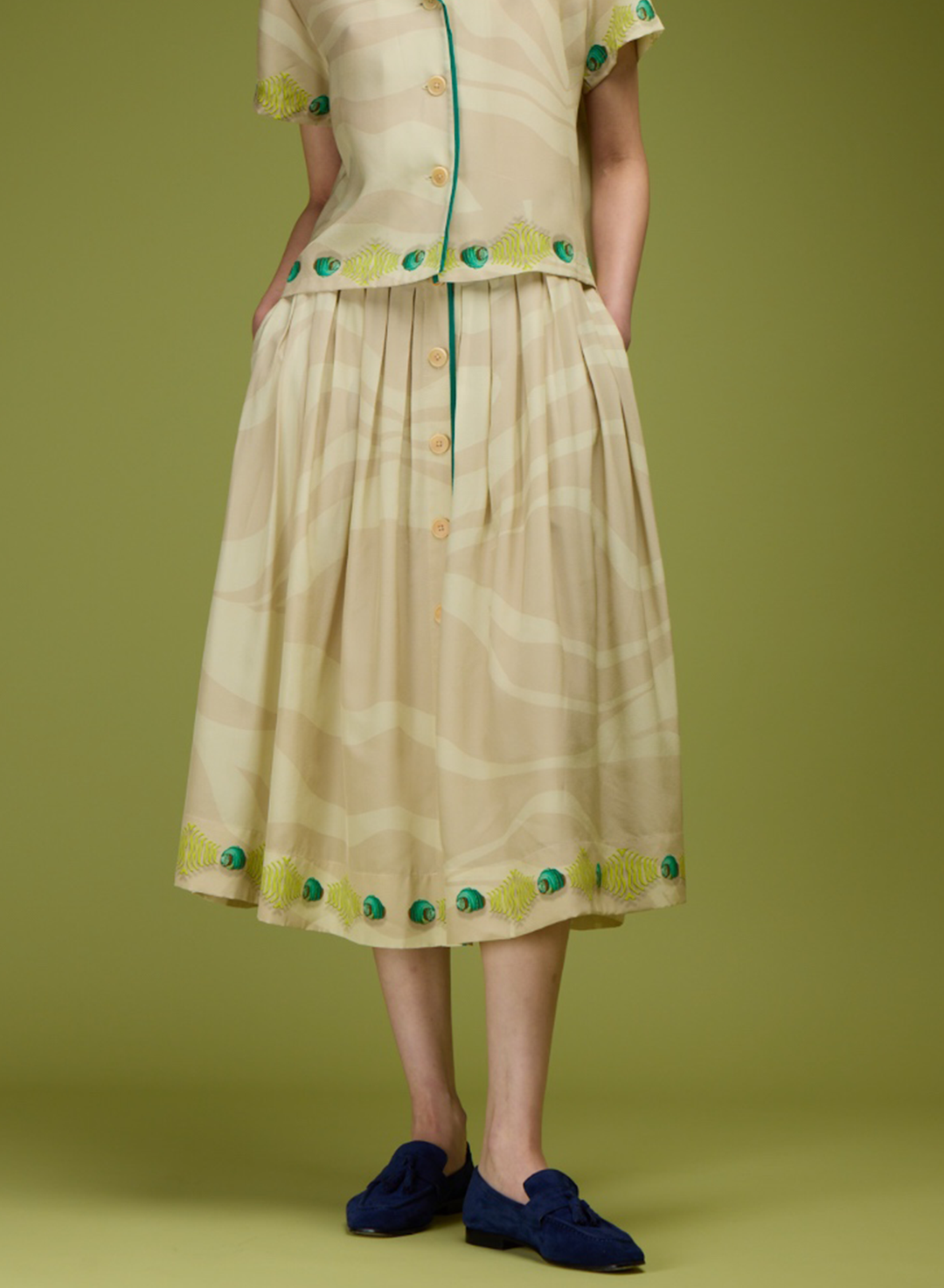 Printed REN Skirt