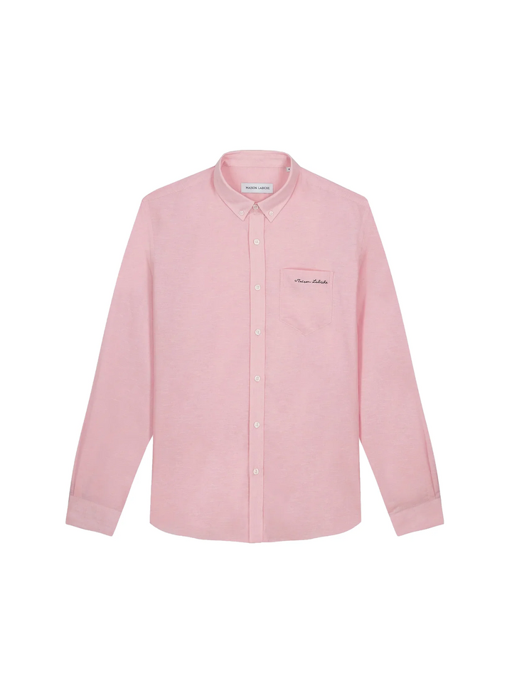 Embroidered CARNOT Collared Shirt