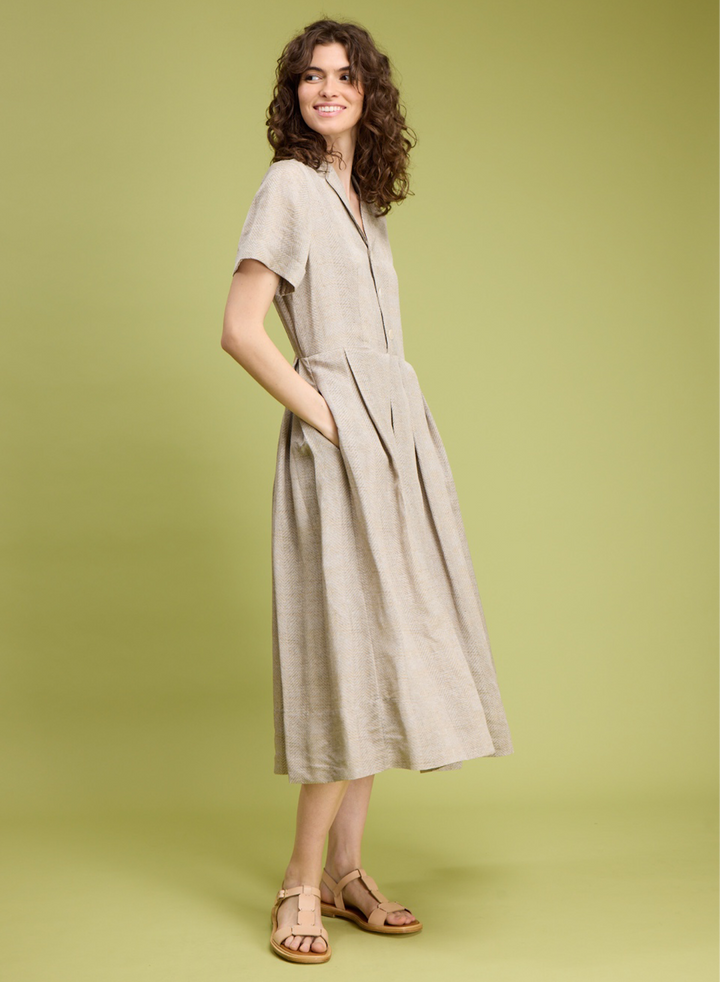 Pleated COLETTE Dress