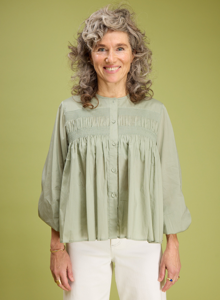 Gathered LUNA Blouse