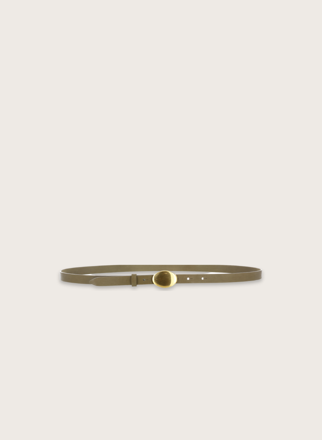 Leather OVAL Belt