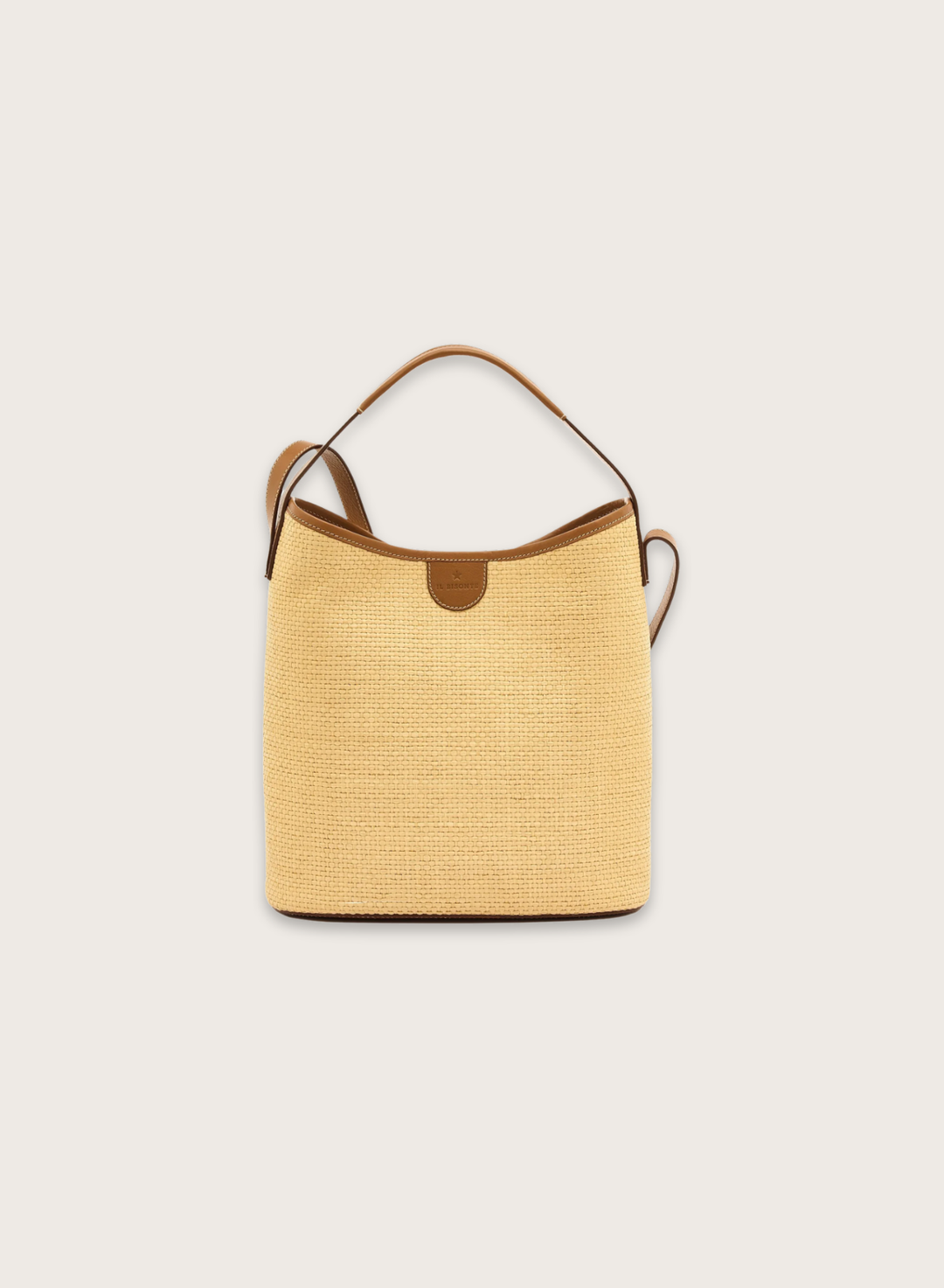Woven RAFFIA Bucket Bag