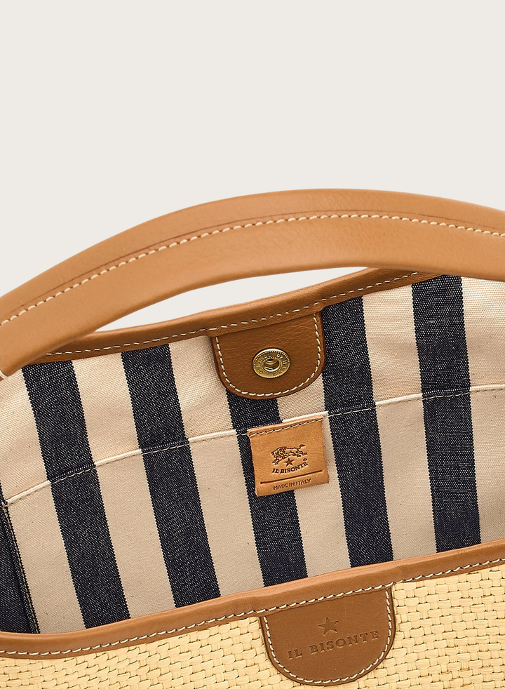 Woven RAFFIA Bucket Bag