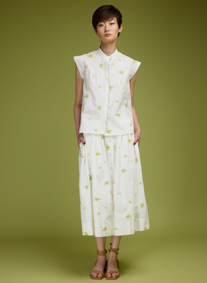 Embroidered CARLA Skirt