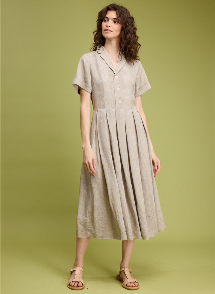Pleated COLETTE Dress