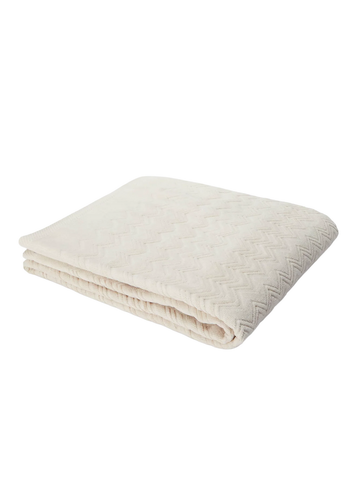 Zig Zag CHALK Bath Sheet
