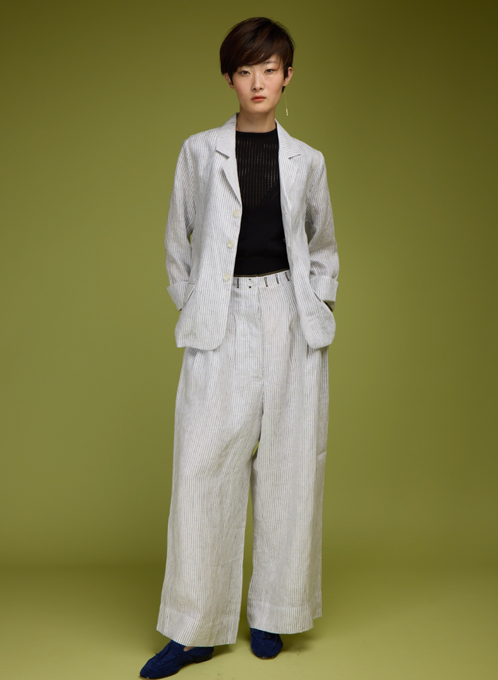 Pinstripe NOTO Blazer