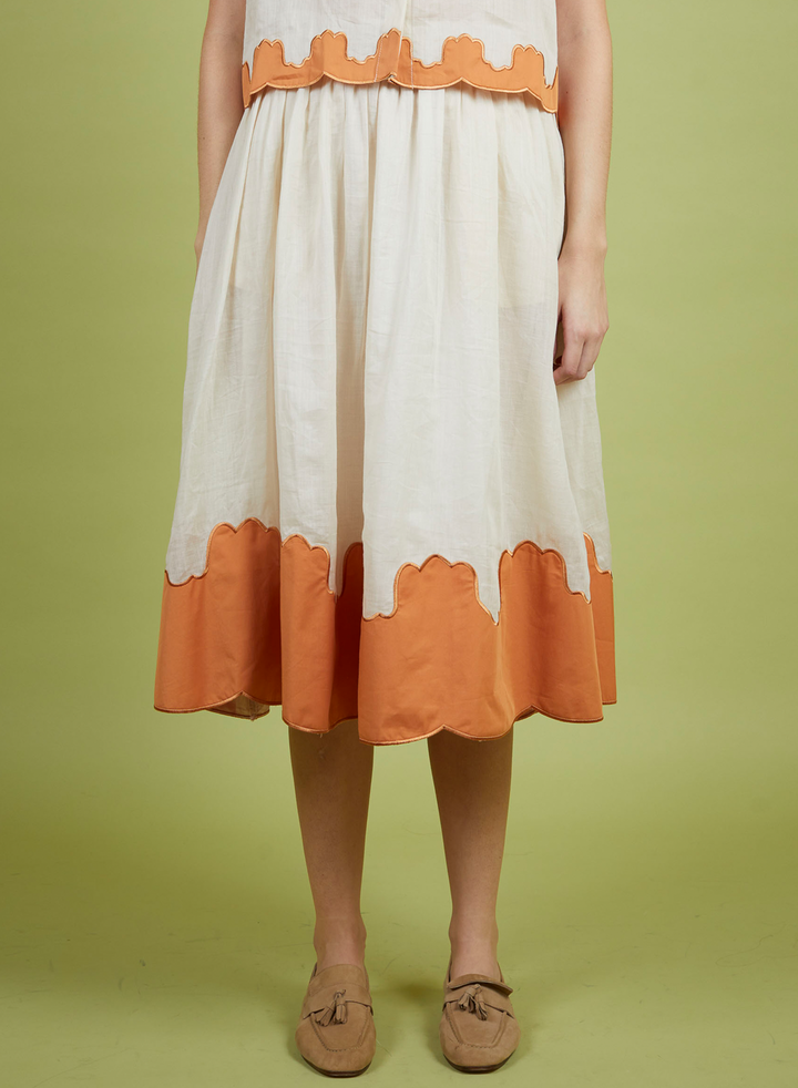Scalloped EZRA Skirt