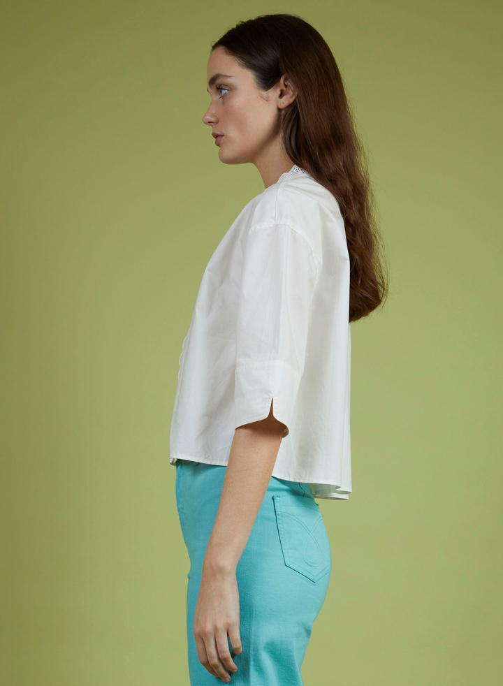 Scalloped FAYE Shirt