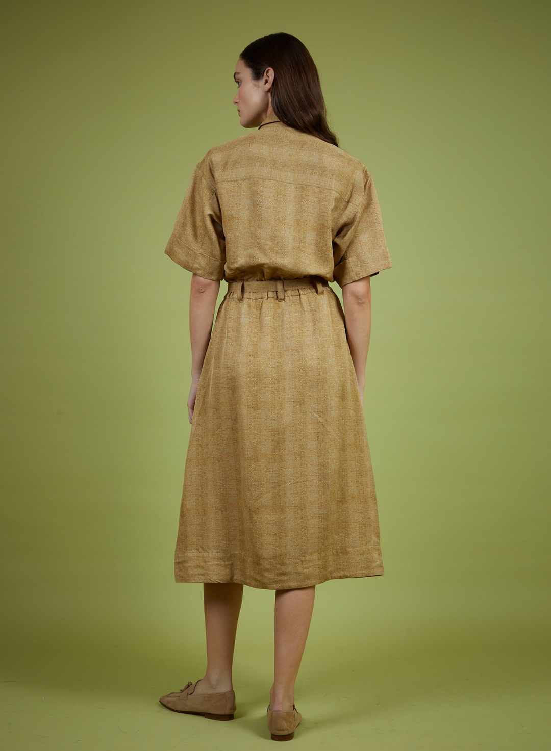 Belted COLETTE Shirt Dress