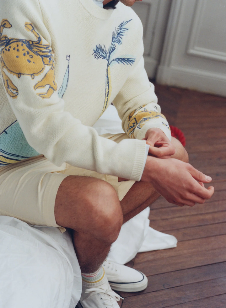 Embroidered HOLWECK Sweater