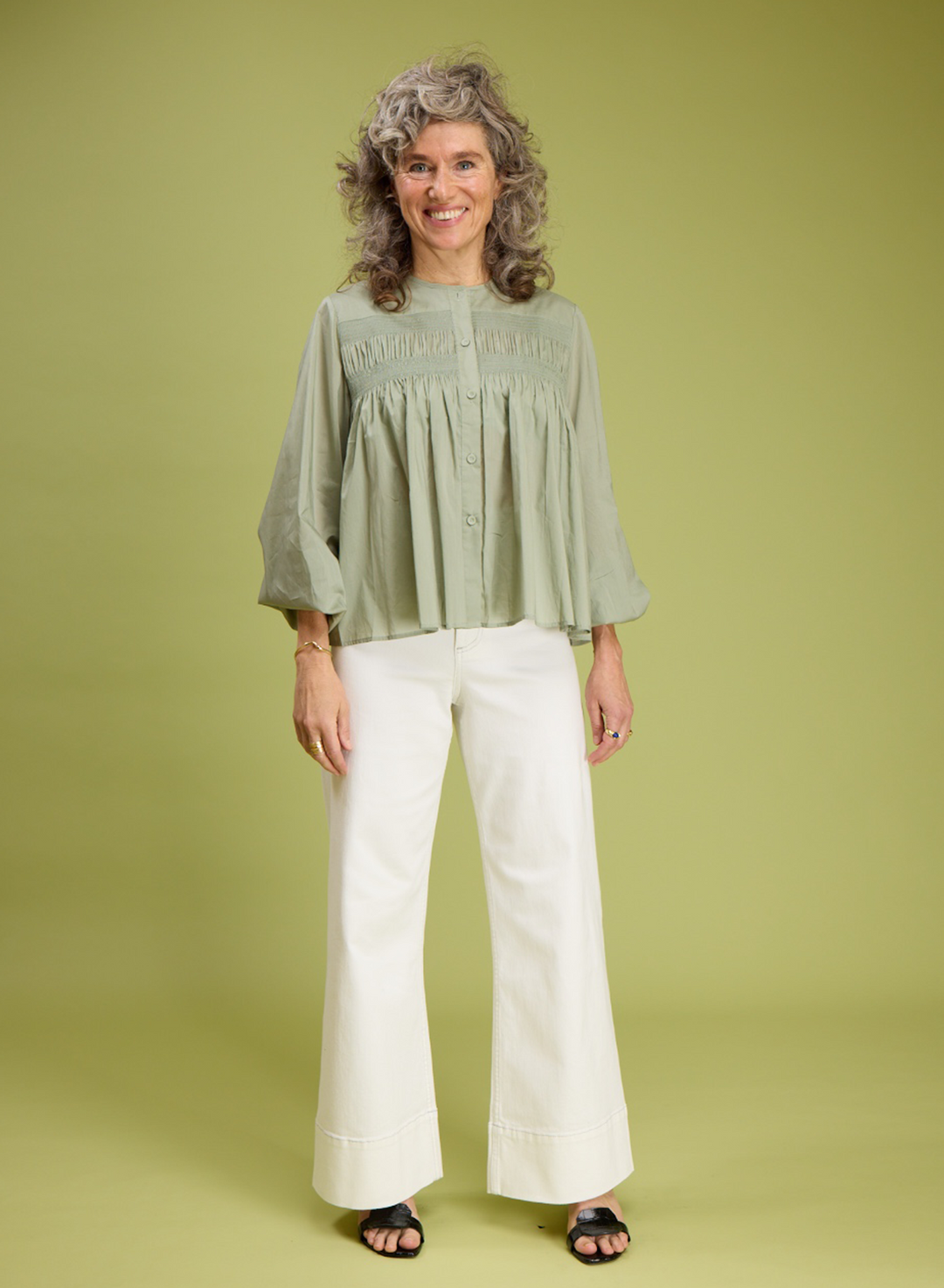 Gathered LUNA Blouse