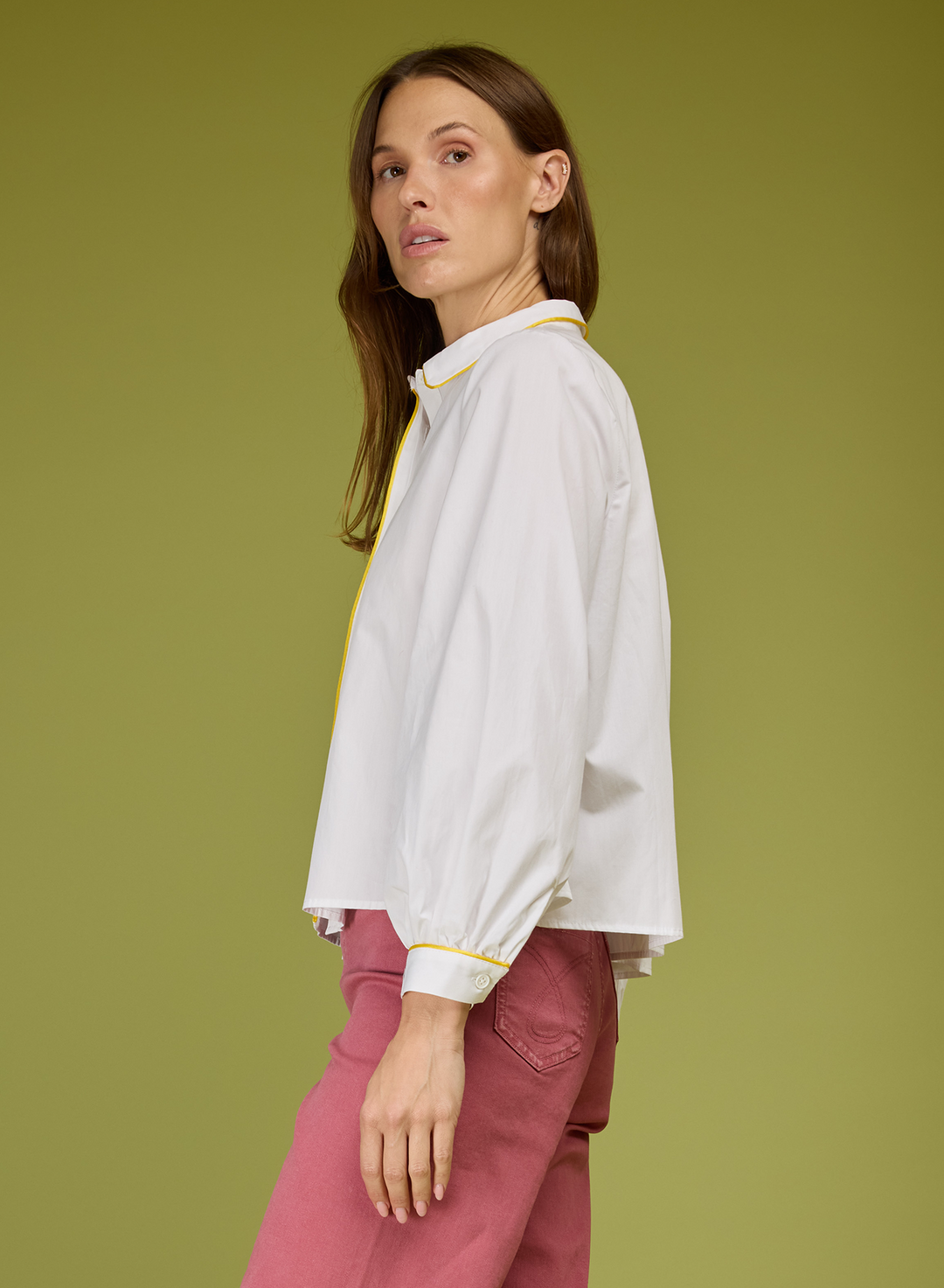 Piped MARTINE Blouse