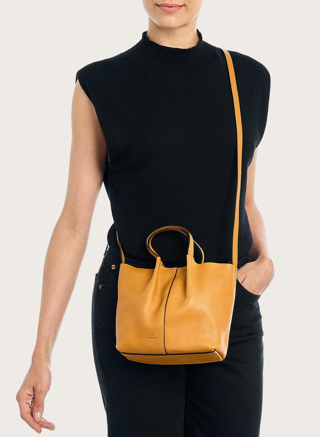 Leather NINA Tote Bag