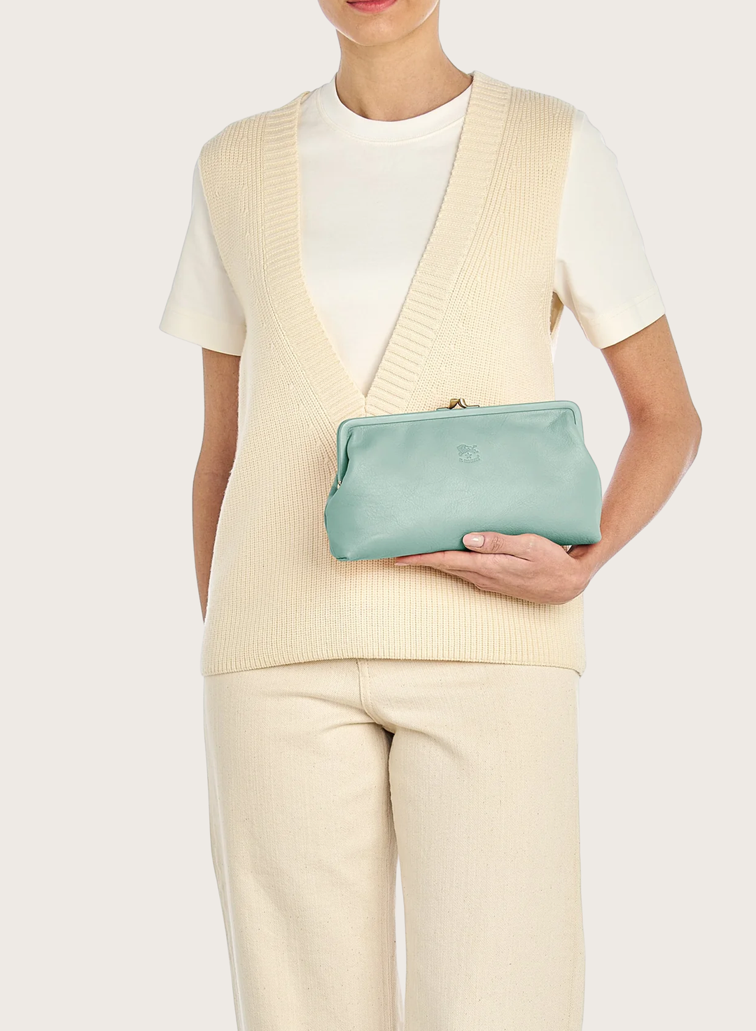 Leather MANUELA Clutch