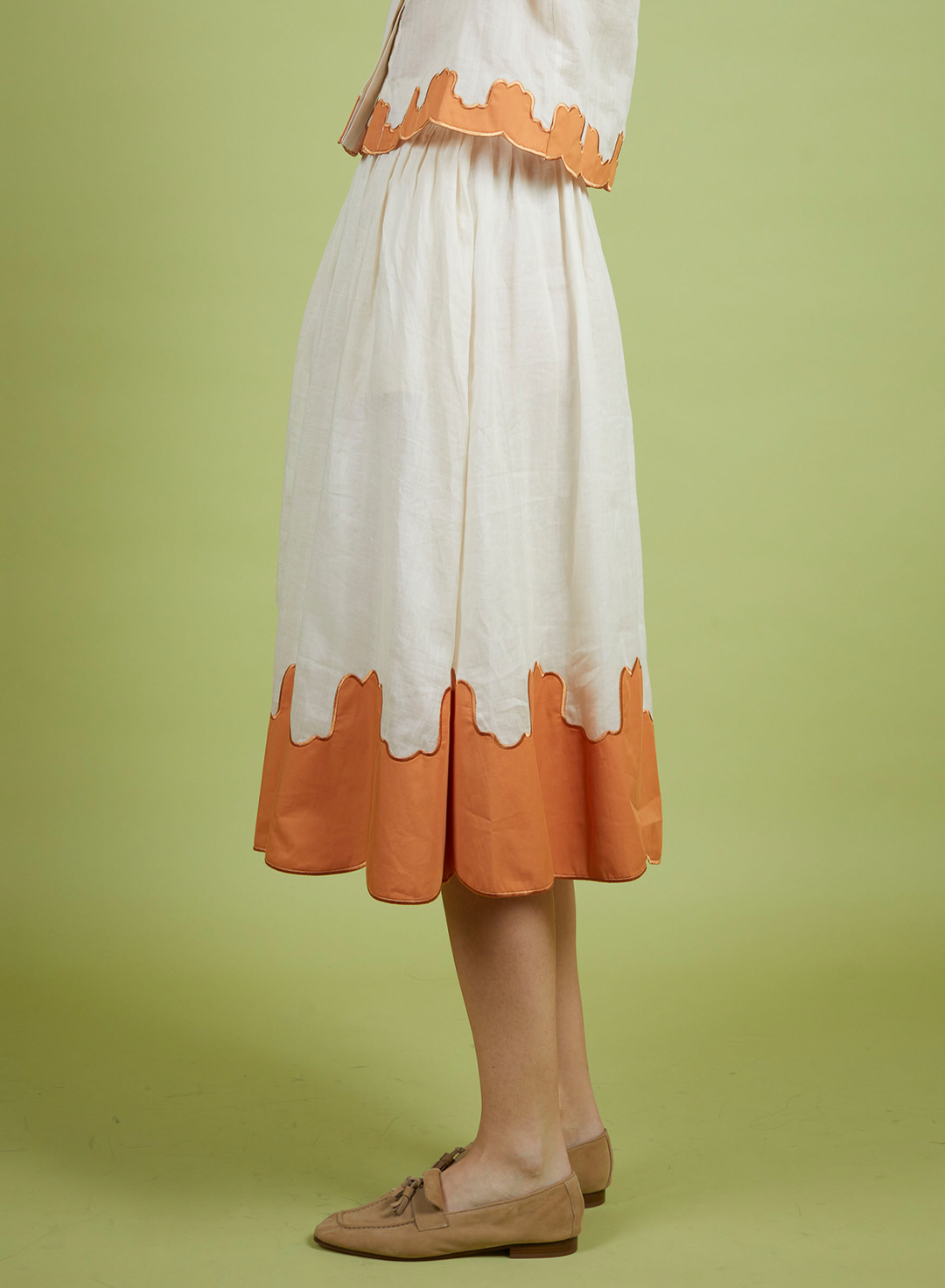 Scalloped EZRA Skirt