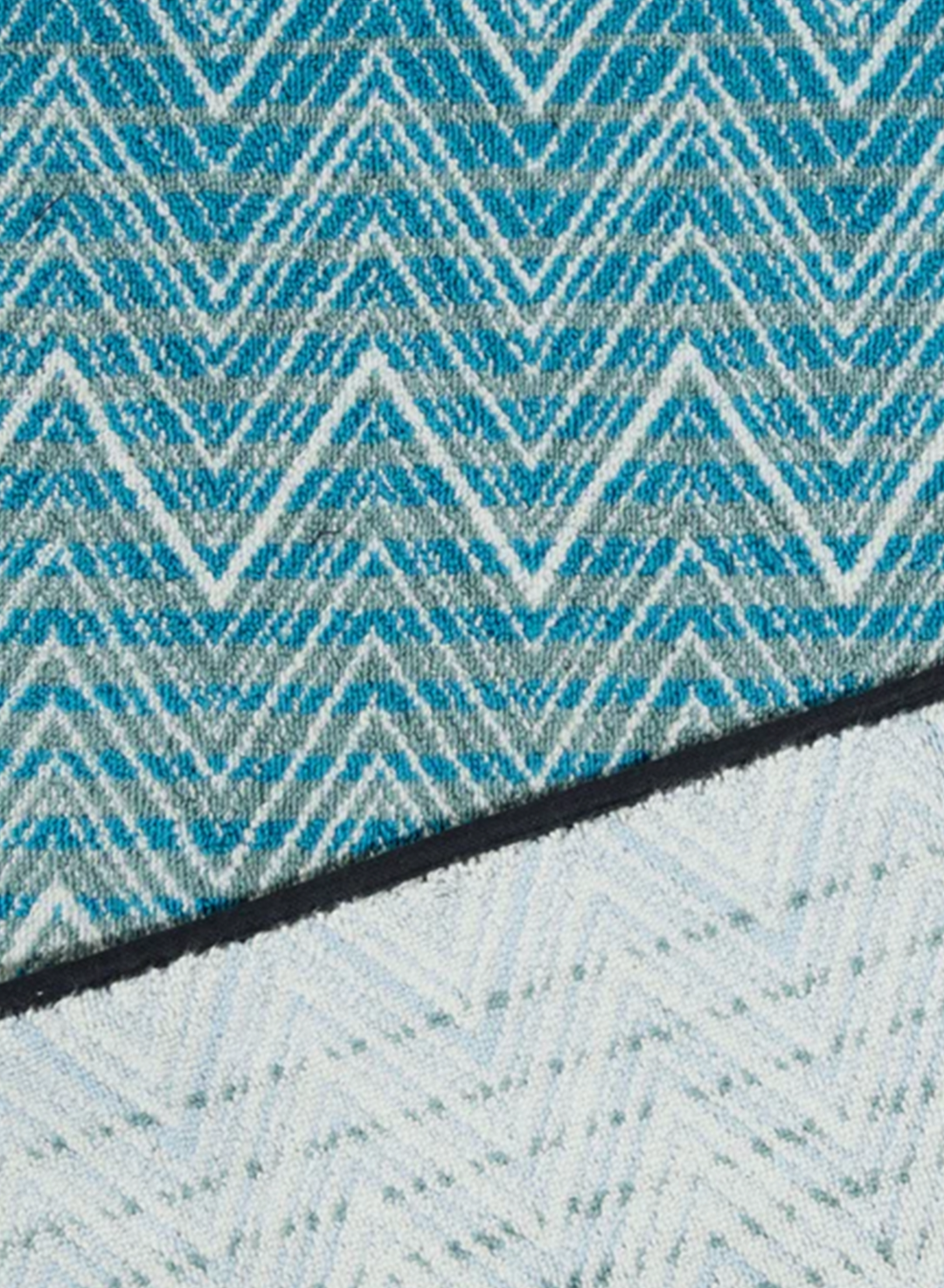 Chevron STONE Bath Towel