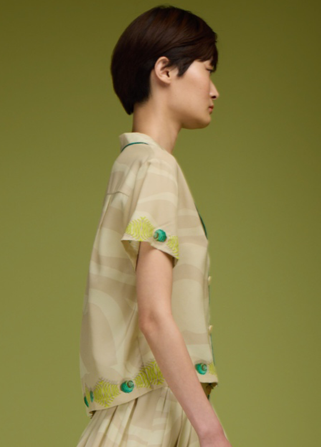 Printed REN Blouse