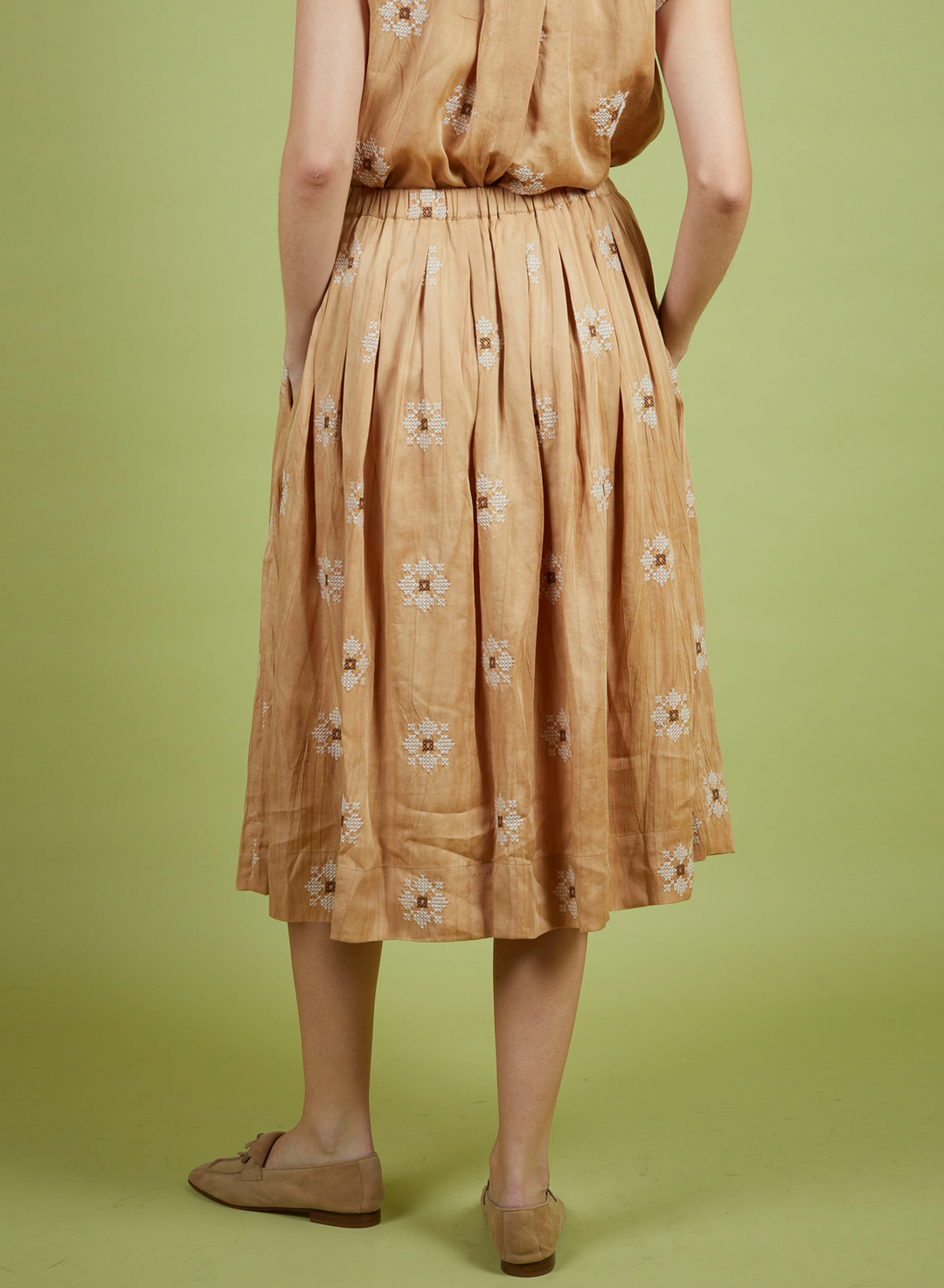Embroidered GEMMA Skirt