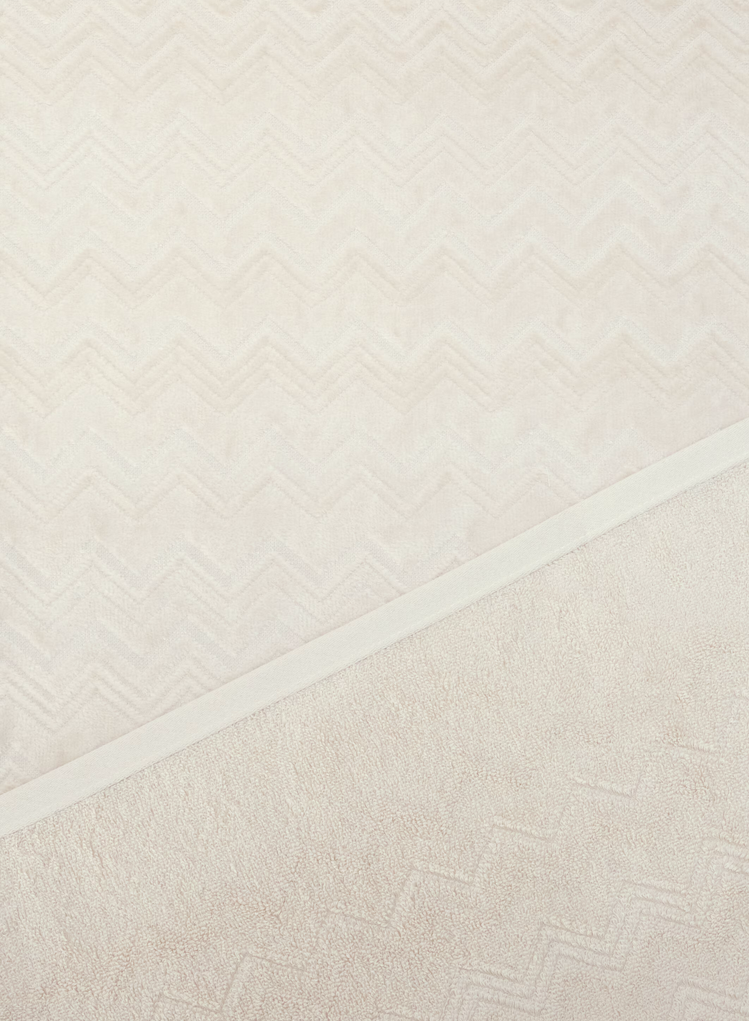 Zig Zag CHALK Bath Sheet