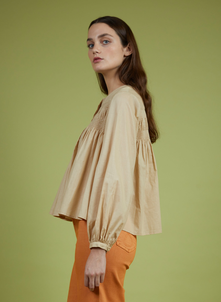 Gathered LUNA Blouse