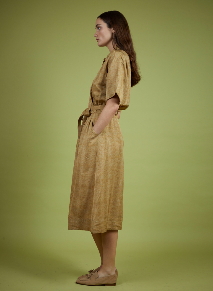 Belted COLETTE Shirt Dress
