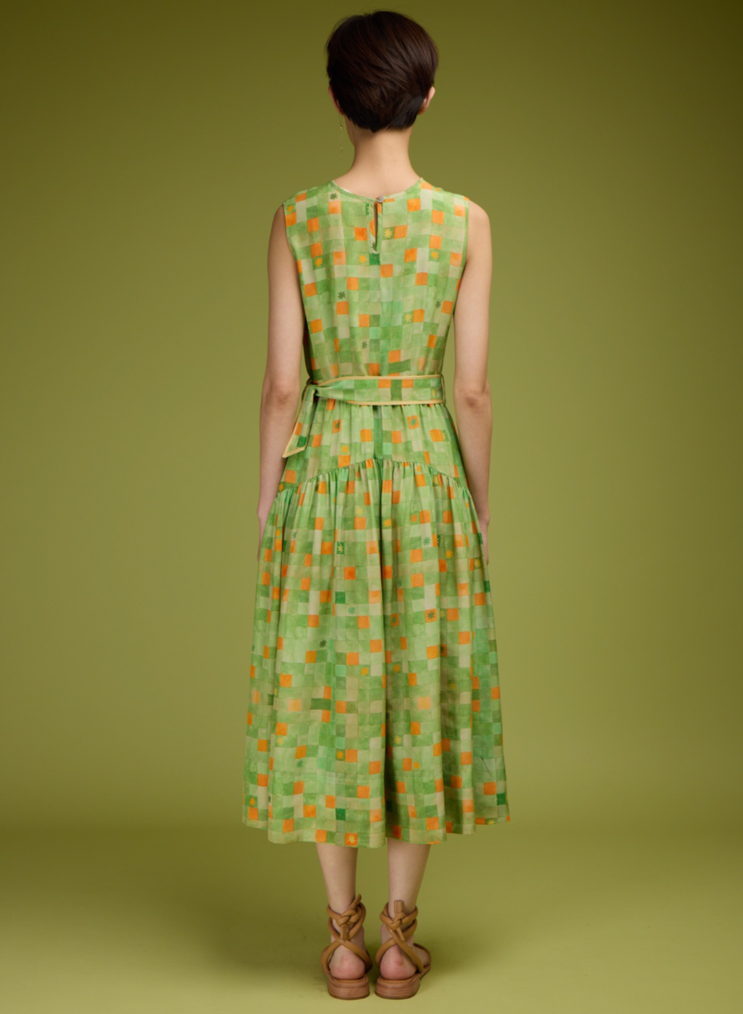 Printed CECILE Dress