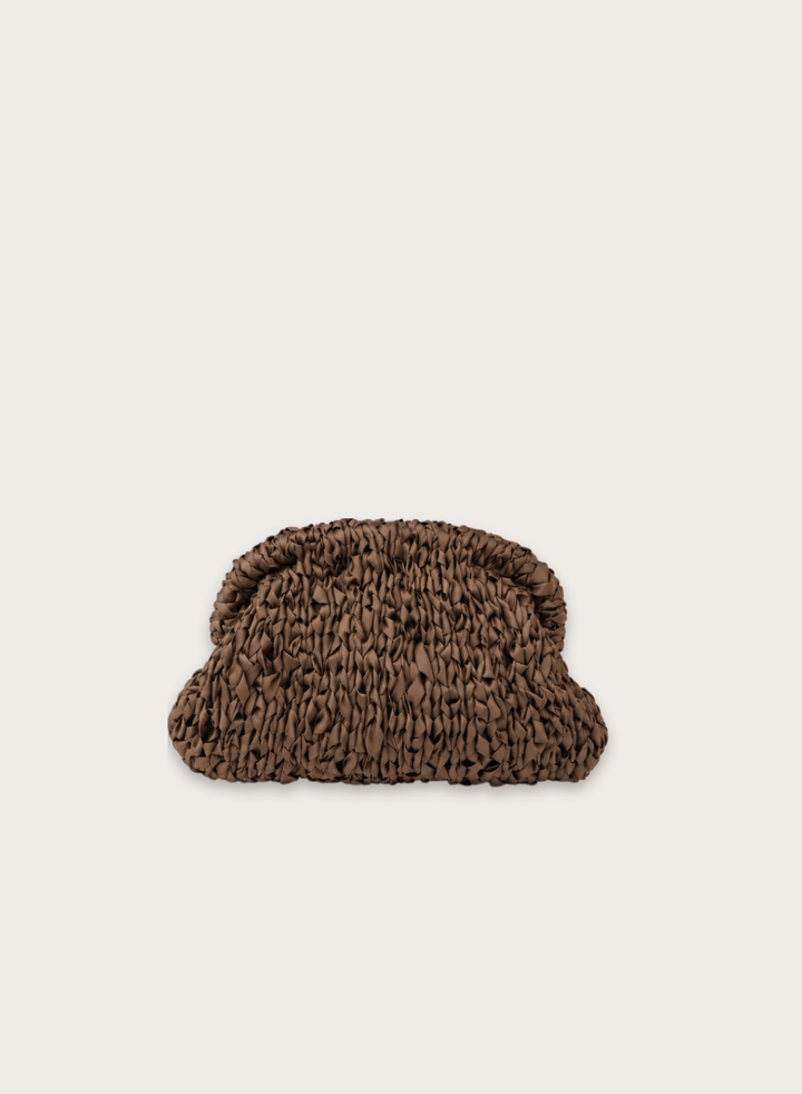 Woven TRICOT Clutch