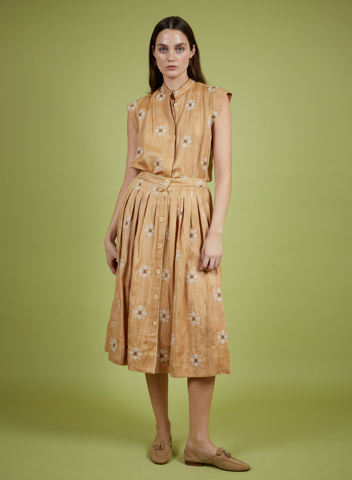 Embroidered GEMMA Skirt