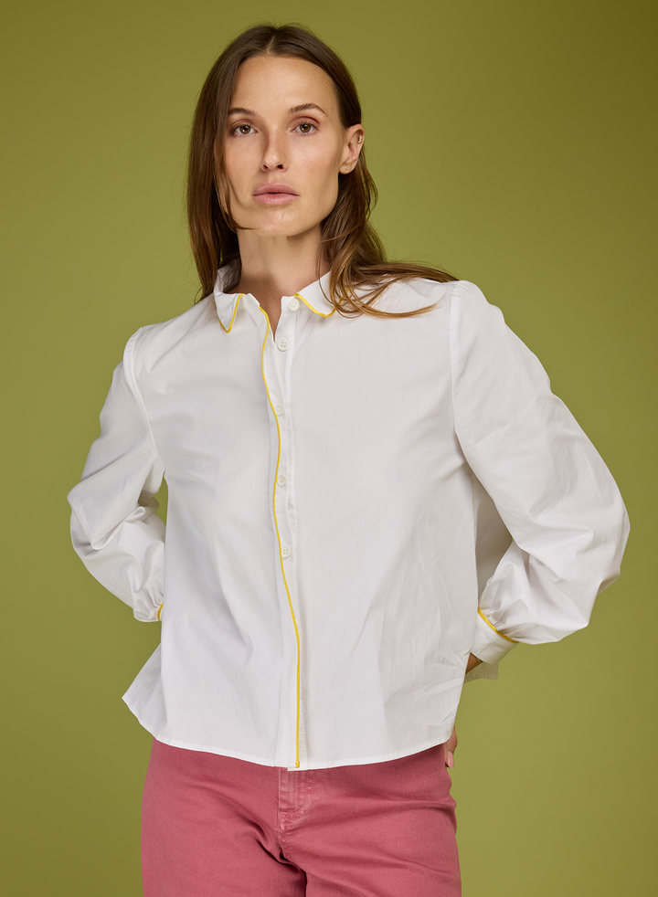 Piped MARTINE Blouse