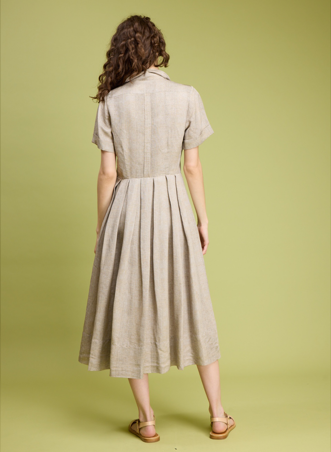 Pleated COLETTE Dress