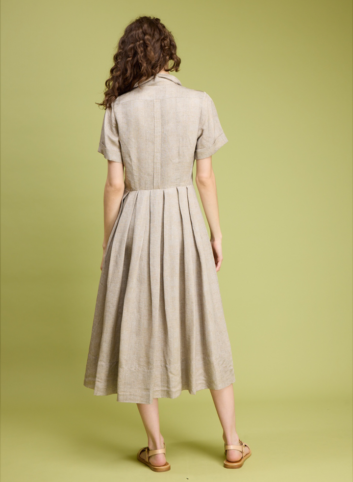 Pleated COLETTE Dress