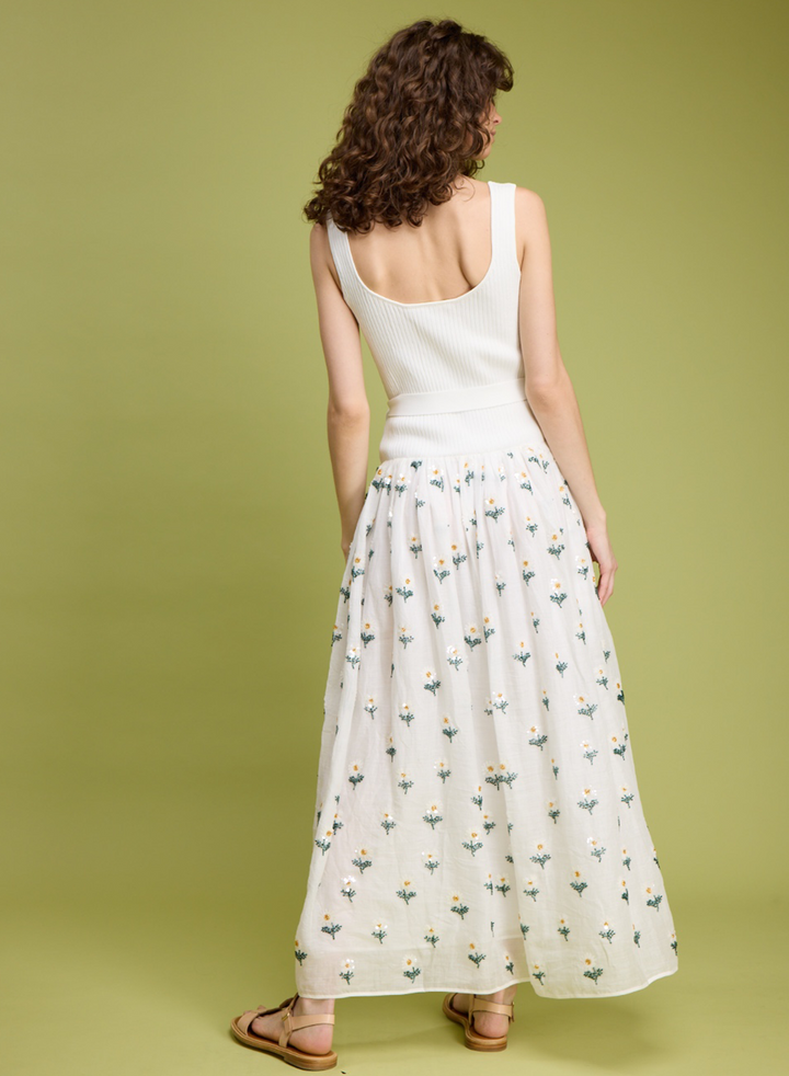 Beaded DAISY Maxi Dress