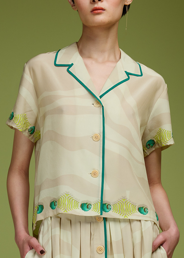 Printed REN Blouse
