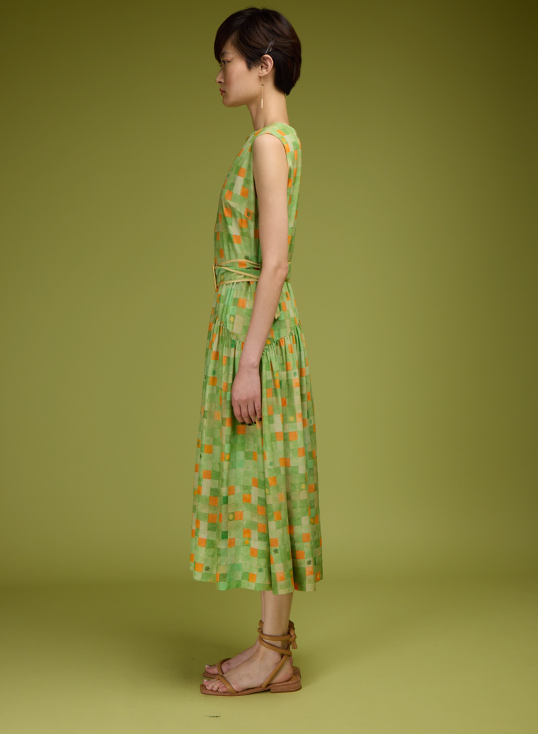 Printed CECILE Dress
