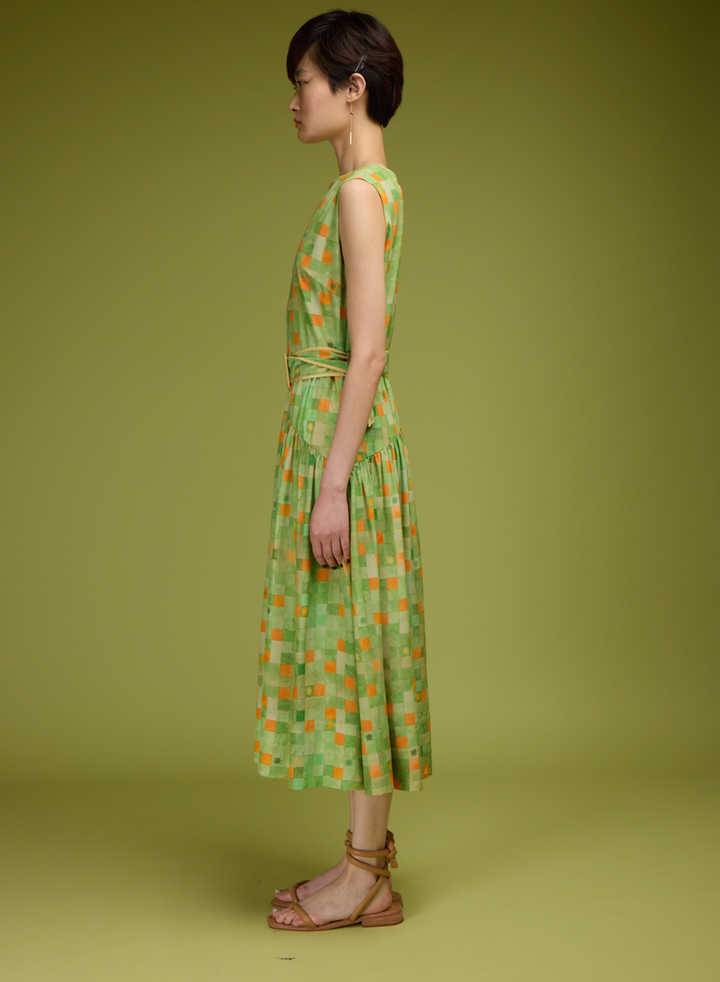 Printed CECILE Dress